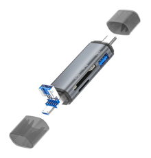 ZR286 Ads307 3 In 1 Type-C Card Reader