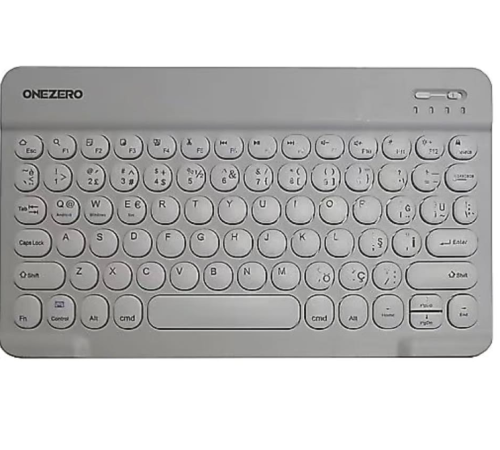 ZR455 Beyaz Bluethooth Klavye
