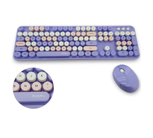 Mofii Mor Sweet Dm Combo Klavye Mause Set