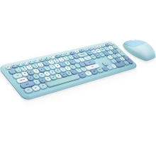 Mofii No666 Mavi Klavye Mouse Set