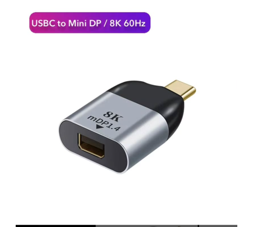 ZR585 8K S-1720 Type-C Mini Dp Çevirici