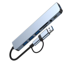 Byl 2218Tu Support 8 İn 1 Type-C Usb Çevirici
