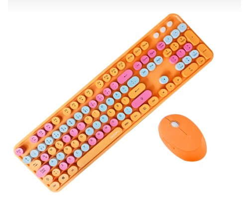 Tr Mofii Sweet Turuncu Klavye Mause Set
