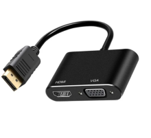 ZR723 Dp To Hdmı+Vga Çevirici