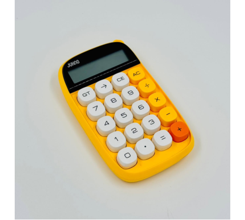ZR734 Jn-660 Junno Sarı Hesap Makinesi