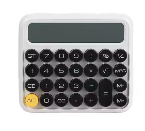 ZR737 Jn-800 Junno Beyaz Hesap Makinesi