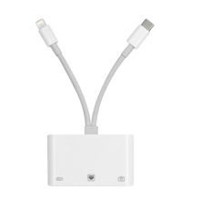 ZR814 Lightning Type-C Ethernet Camera Adaptör
