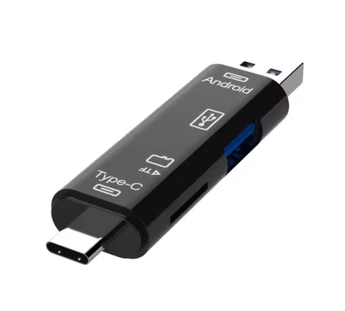 ZR824 Type-C 3 İn 1 Otg Smart Card Reader