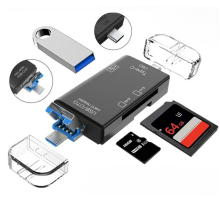 ZR826 Atud-05 6 İn 1 Otg Card Reader