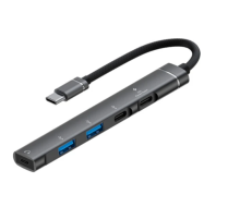 ZR866 Type-C 5 İn 1 Hub H01
