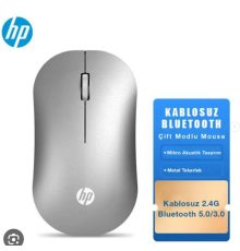 Hp Dm10 Gümüş Bluetooth Wireless Mouse