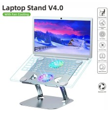 Laptop Stand V4.0 Işikli Fanli Laptop Stand Zr523