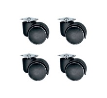 Bürosit Plastik Tablalı Teker - 50MM HKS151 - 4 Adet