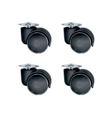 Bürosit Plastik Tablalı Teker - 50MM HKS151 - 4 Adet