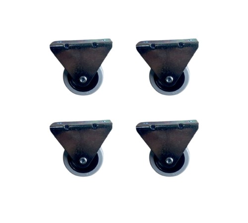 Furç Sabit Teker - 20x50 - Gri HKS180 - 4 Adet