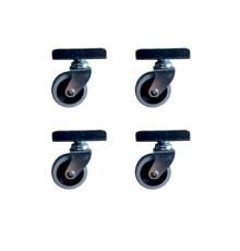 Furç Uzun-Sunta Bilyalı Teker - 20x50 - Gri - 18MM HKS184 - 4 Adet