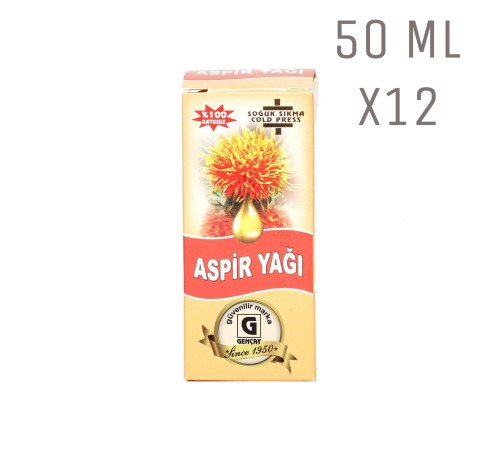 Aspir Yağı 50ml X12 Adet