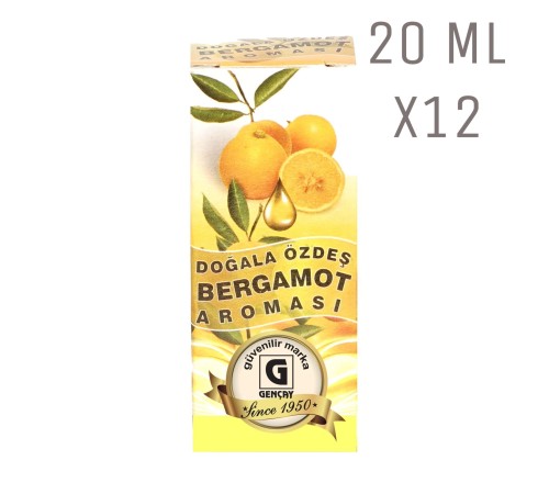 Bergamot Aroması 20 ml X12 Adet