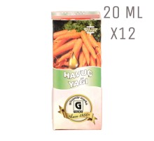 Havuç Yağı 20ml X12 Adet
