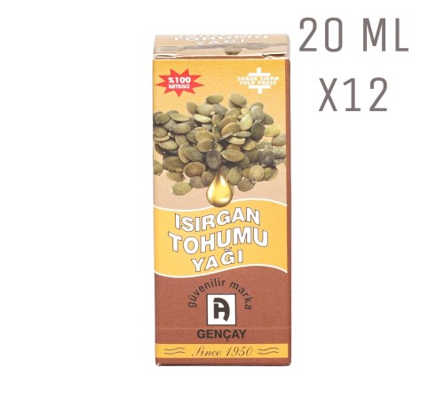 Isırgan Tohumu Yağı 20ml X12 Adet