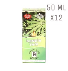 Kendir Tohumu (Kenevir) Yağı 50ml X12 Adet