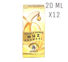 Muz Aroması 20ml X12 Adet