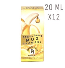 Muz Aroması 20ml X12 Adet