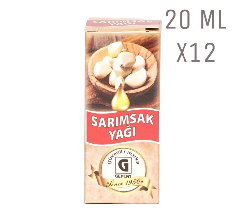 Sarımsak Yağı 20ml X12 Adet