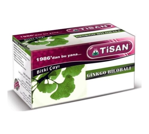 Ginkgo Bilobalı Çay 20 Sallama Poşet 12 Adet