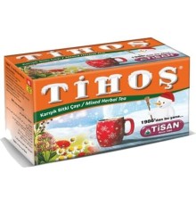 Tihoş (Kış Çayı) Karışık Bitki Çayı 20 Süzen Poşet 12 Adet