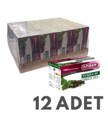 Yeşilçay (Yeşil Çay) Bitki Çayı 20 Sallama Poşet 12 Adet