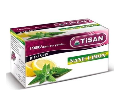 Nane Limon Çayı 20 Sallama Poşet 12 Adet