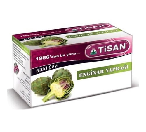 Enginar Yaprağı Çayı 20 Sallama Poşet 12 Adet