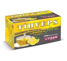 Tihveps Limon Aromalı Form Çayı 20 Süzen Poşet 12 Adet