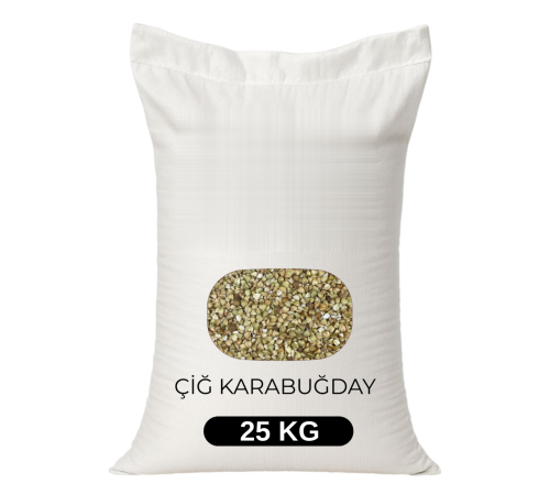 Karabuğday Çiğ 25 KG
