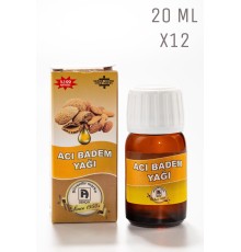 Acı Badem Yağı 20 ml X12 Adet
