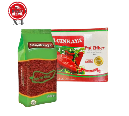 Yalçınkaya Tatlı Pulbiber 20 KG