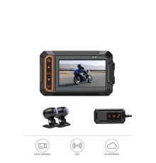 Aksiyon Kamerası Ultra Hd Wifi Panaromik Gözetleme Motorsiklet Kamerası M5F Siyah