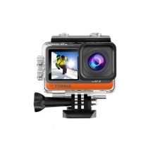 Aksiyon Kamerası Ultra Hd Wifi 4K Su Geçirmez Kamera AC03 Siyah