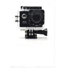 Aksiyon Kamerası 4K Ultra Hd Wifi Su Geçirmez Kamera AC01 Siyah