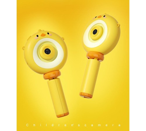 Dijital Fotoğraf Makineleri IPS Ekran Çocuk Kamerası Video Makinesi 1080P S8 Sarı