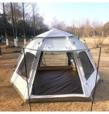 Tam Otomatik Altıgen 8 - 10 Kişilik 280 x 280 x 160 Cm 210D OxFord Kumaş Çadır