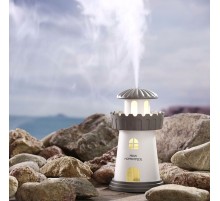 Deniz Feneri Hava Nemlendiricili Gece Lambası Buhar Makinesi