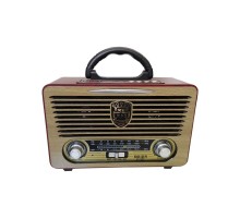 Meier M-115BT USB/SD Bluetooth Şarjlı Nostaljik Radyo