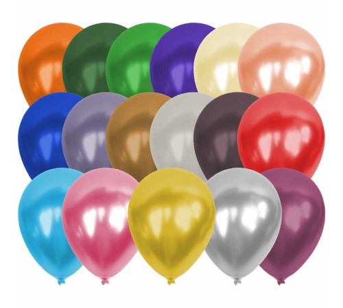 12 Inc 100 Adet Metalik Karışık Eenk Balon 12 Inc 100 Adet Metalik Karışık Eenk Balon