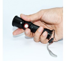 XML-2 Led 1.000 Lümen  USB Şarjlı EL Feneri Wt-611