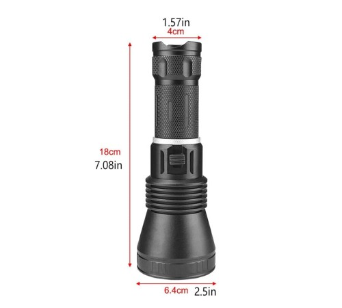4200 Lümen Profesyonel Şarjlı El Feneri Wt-655 4200 Lümen Profesyonel Şarjlı El Feneri Wt-655