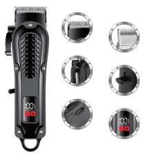 Dijital Göstergeli Profesyonel Saç Sakal Tıraş Makinesi Kp2922