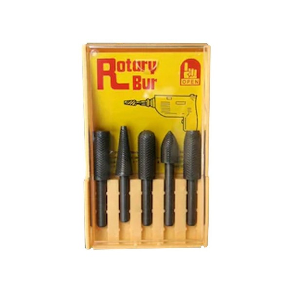 Rotary Bur Matkap Uçlu Eğe 5 li Takim