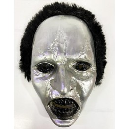 Siyah Saçlı Plastik Michael Myers Maskesi 26x17 cm